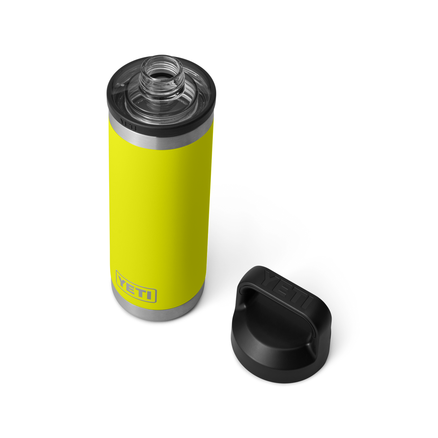 Yeti Rambler 18oz Bottle Chug - Firefly Yellow