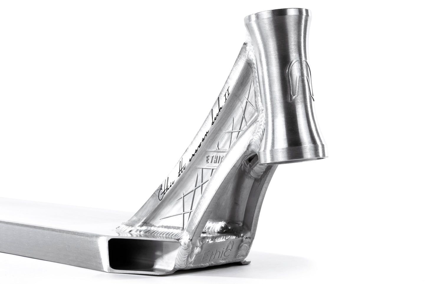Ethic Erawan V2 Scooter Deck - Chrome - 540mm x 120mm