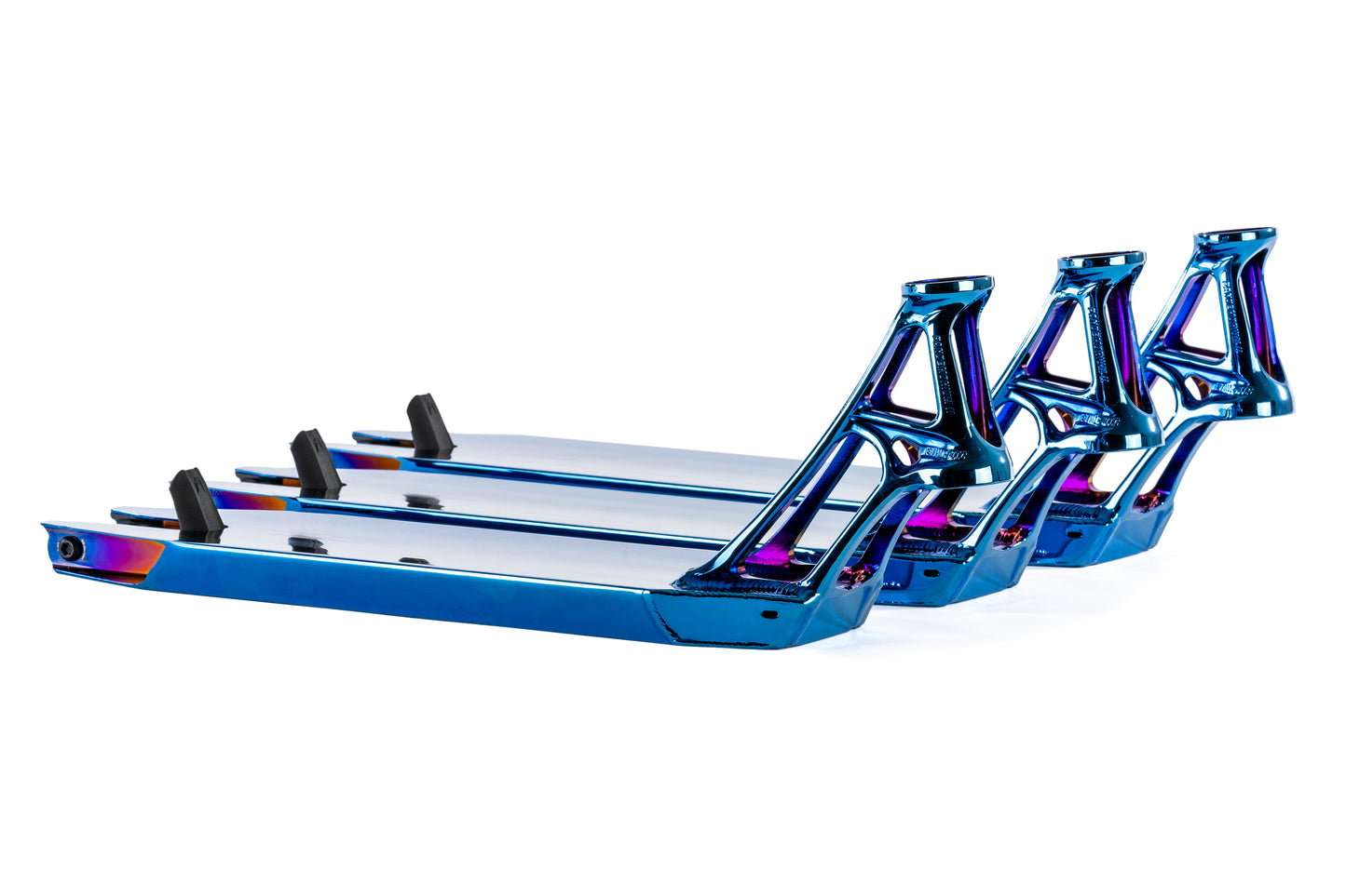 Ethic Pandemonium V2 Scooter Deck - Chrome Blue 540mm x 130mm