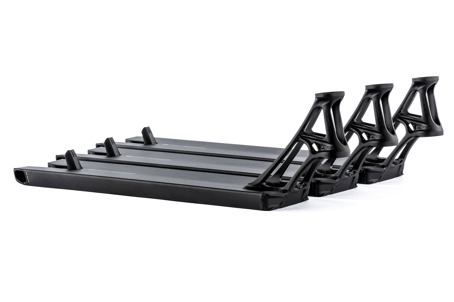 Ethic Pandemonium V2 Boxed Scooter Deck - Black 500mm x 140mm