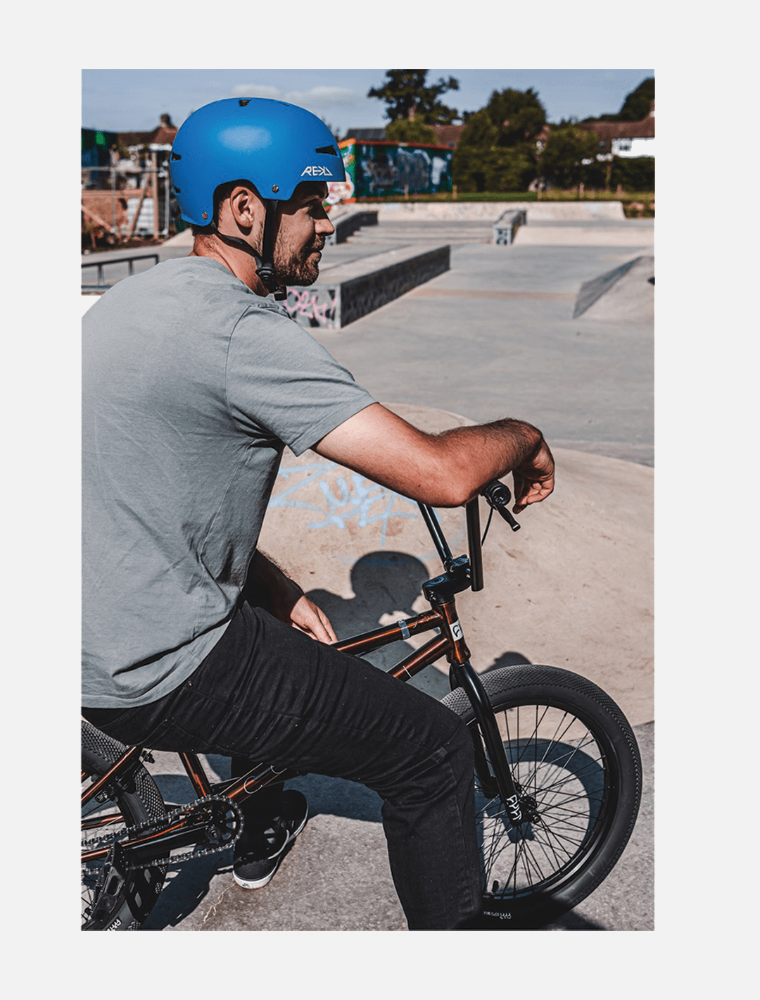REKD Elite 2.0 Helmet l Blue