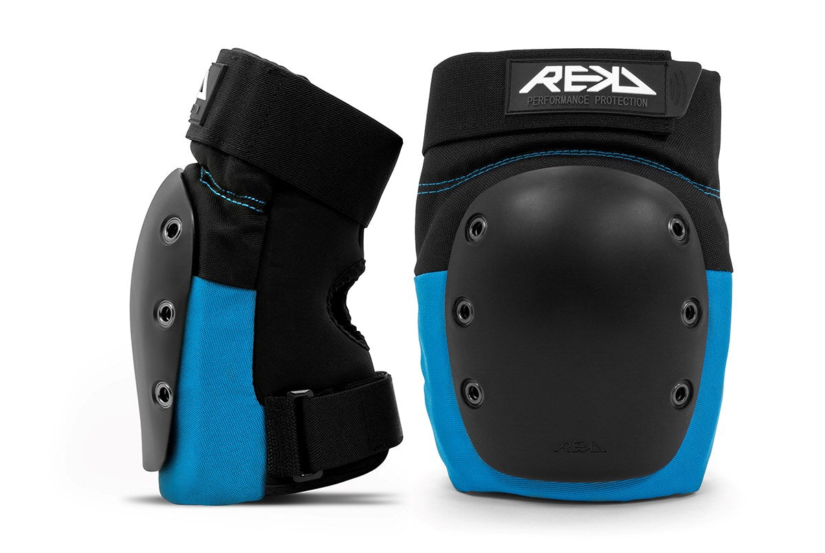 REKD Ramp Knee Pads - Black/Blue