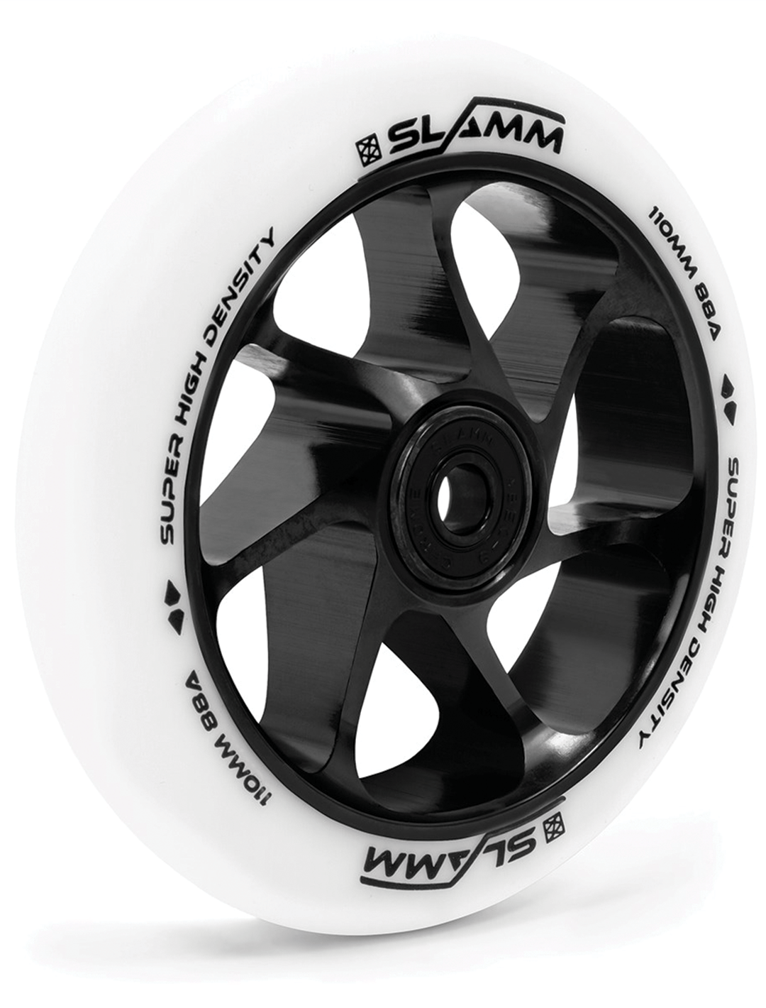 Slamm 110mm Team Wheel l White