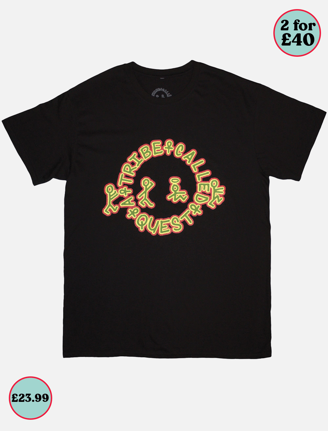 A Tribe Called Quest Raga Logo l Black