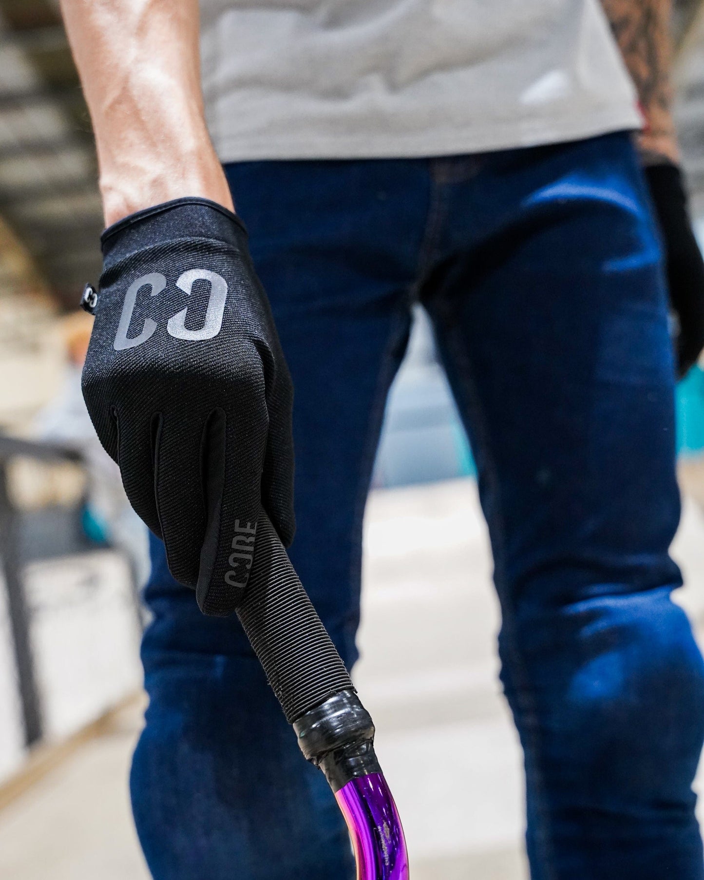 Core Protective Aero Gloves Stealth - Black