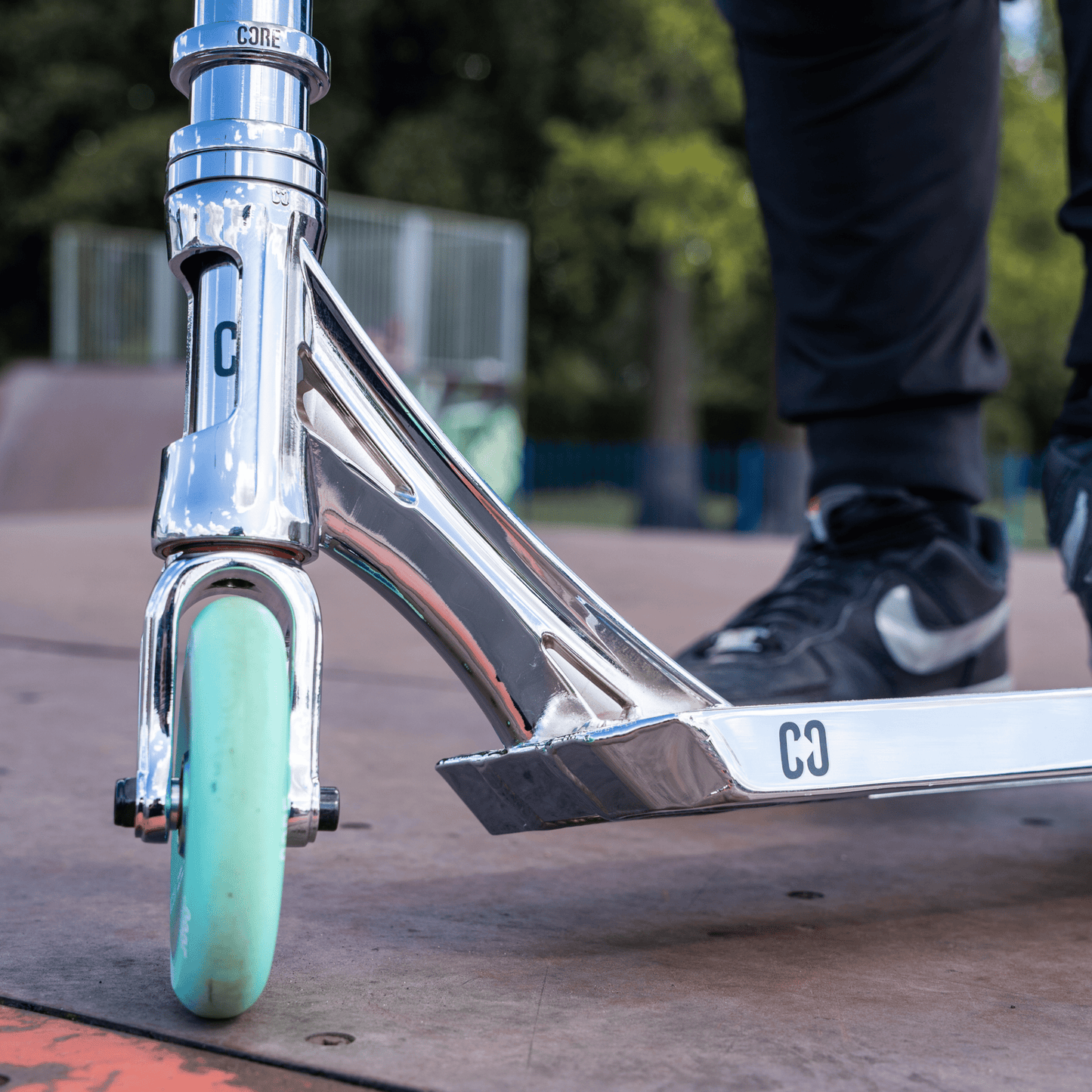 CORE SL2 Complete Stunt Scooter | Chrome