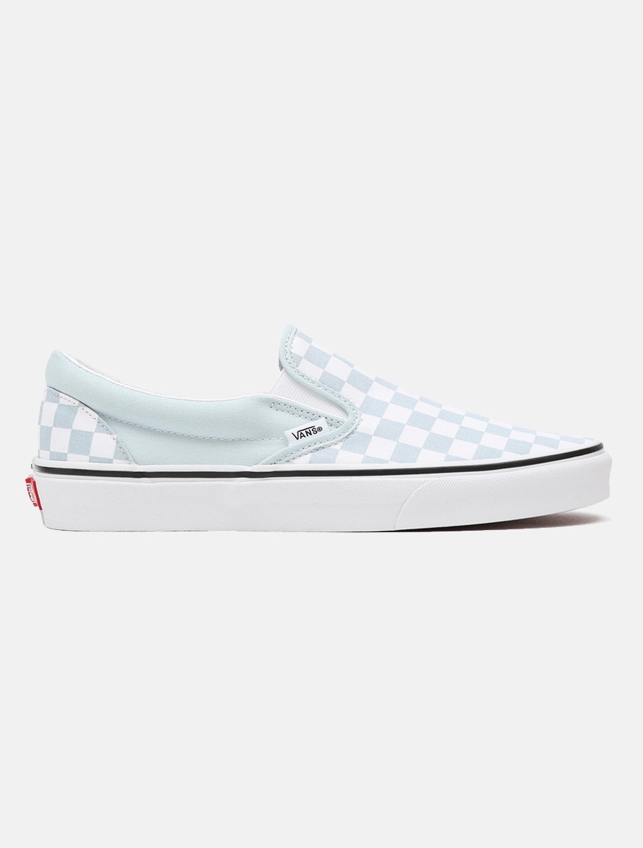Vans Classic Slip-On Shoes | Baby Blue - The Boredroom Store Vans