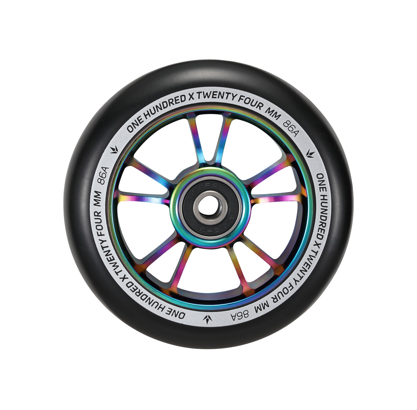 100mm Wheels | Oil Slick