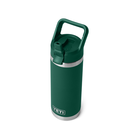 Yeti Rambler 18 Oz  Straw Bottle - Forest Green