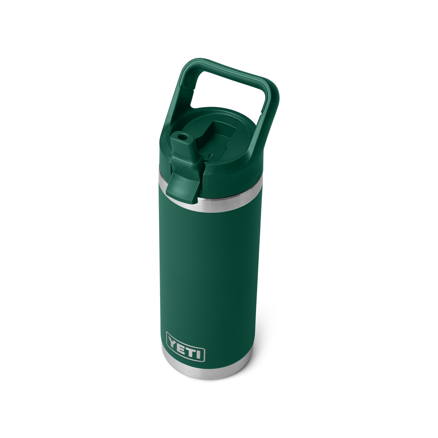 Yeti Rambler 18 Oz  Straw Bottle - Forest Green