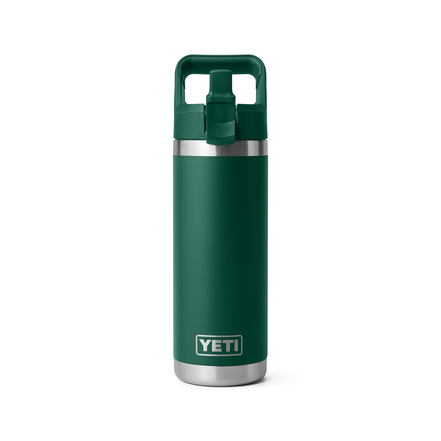 Yeti Rambler 18 Oz  Straw Bottle - Forest Green