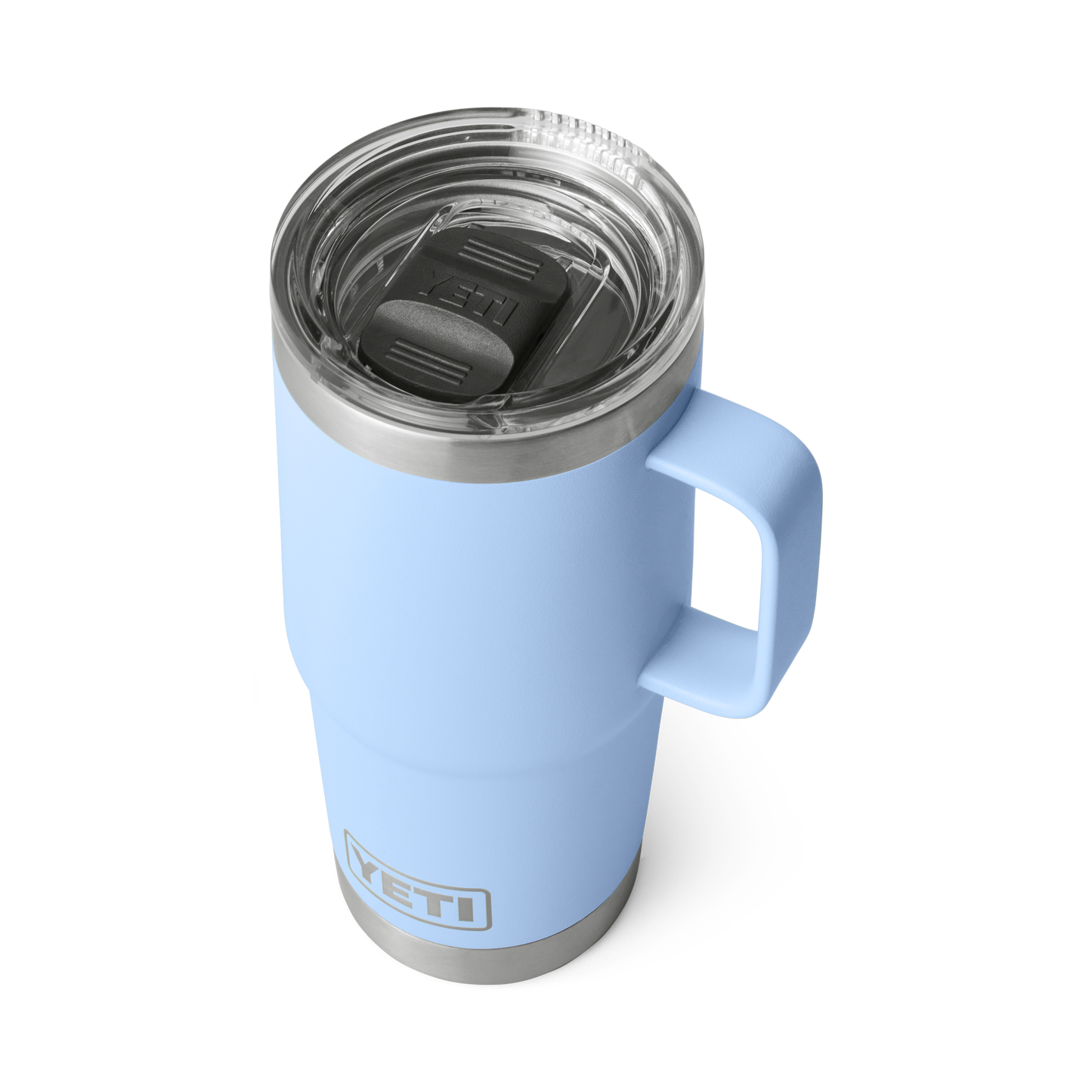 Yeti Rambler 20oz Travel Mug l Big Sky Blue