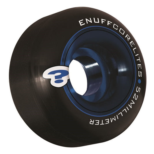 Enuff Corelite Black Skateboard Wheels - Blue