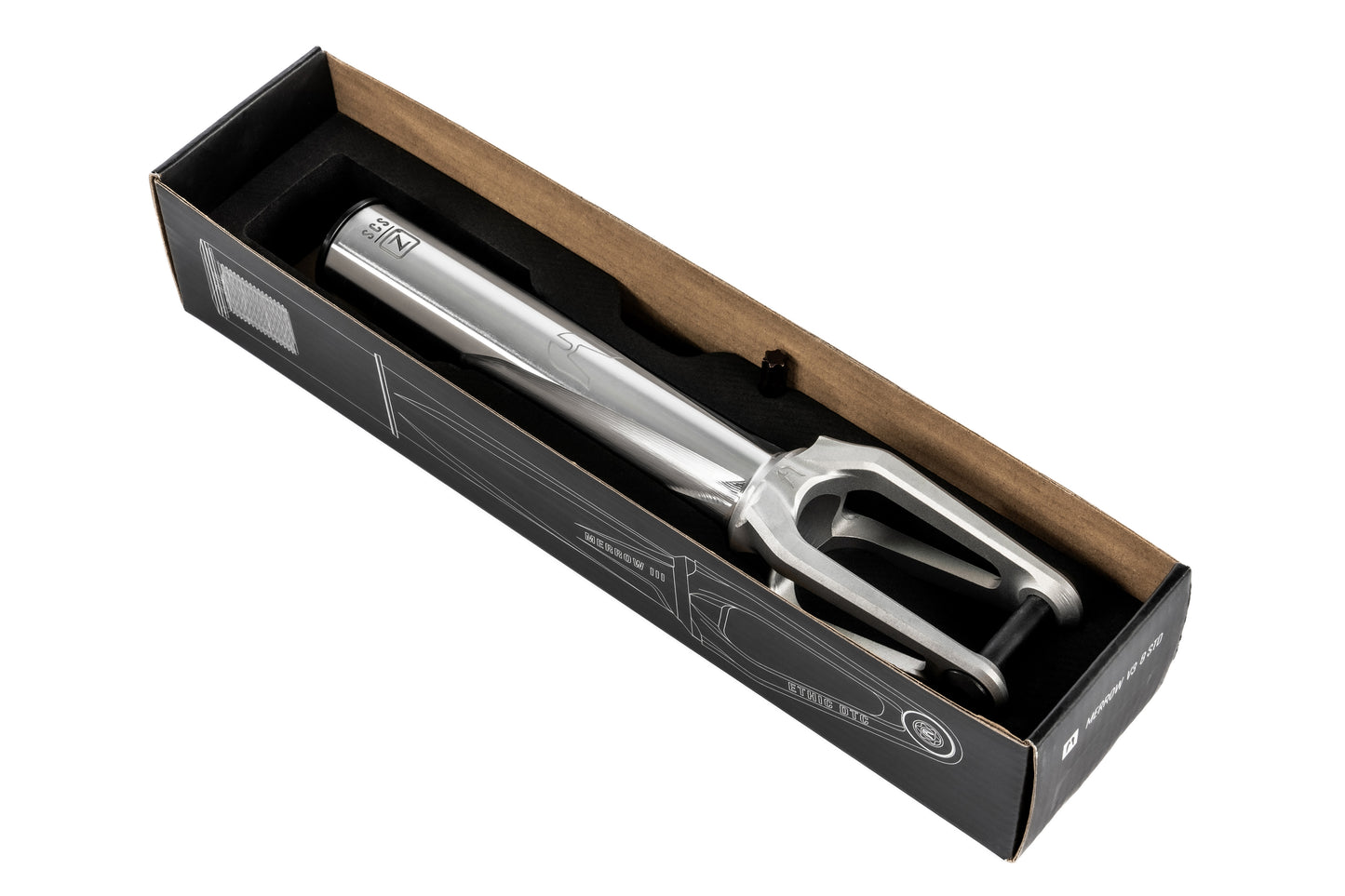 Ethic Merrow V3 SCS Scooter Forks - Chrome