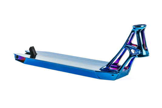 Ethic Pandemonium V2 Scooter Deck - Chrome Blue 540mm x 130mm