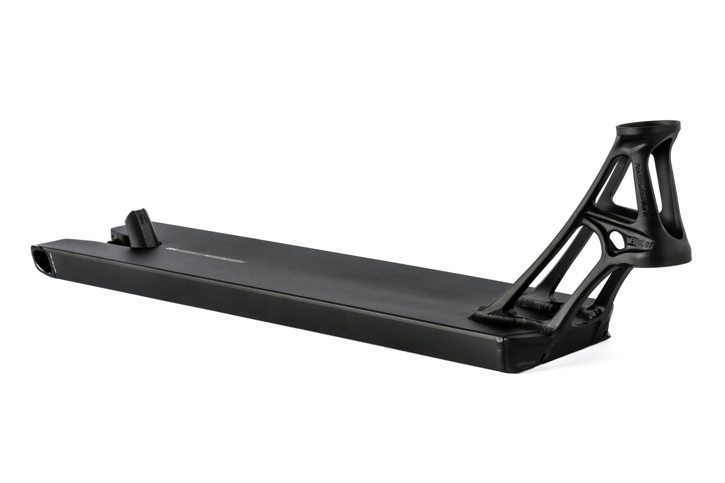 Ethic Pandemonium V2 Boxed Scooter Deck - Black 500mm x 140mm