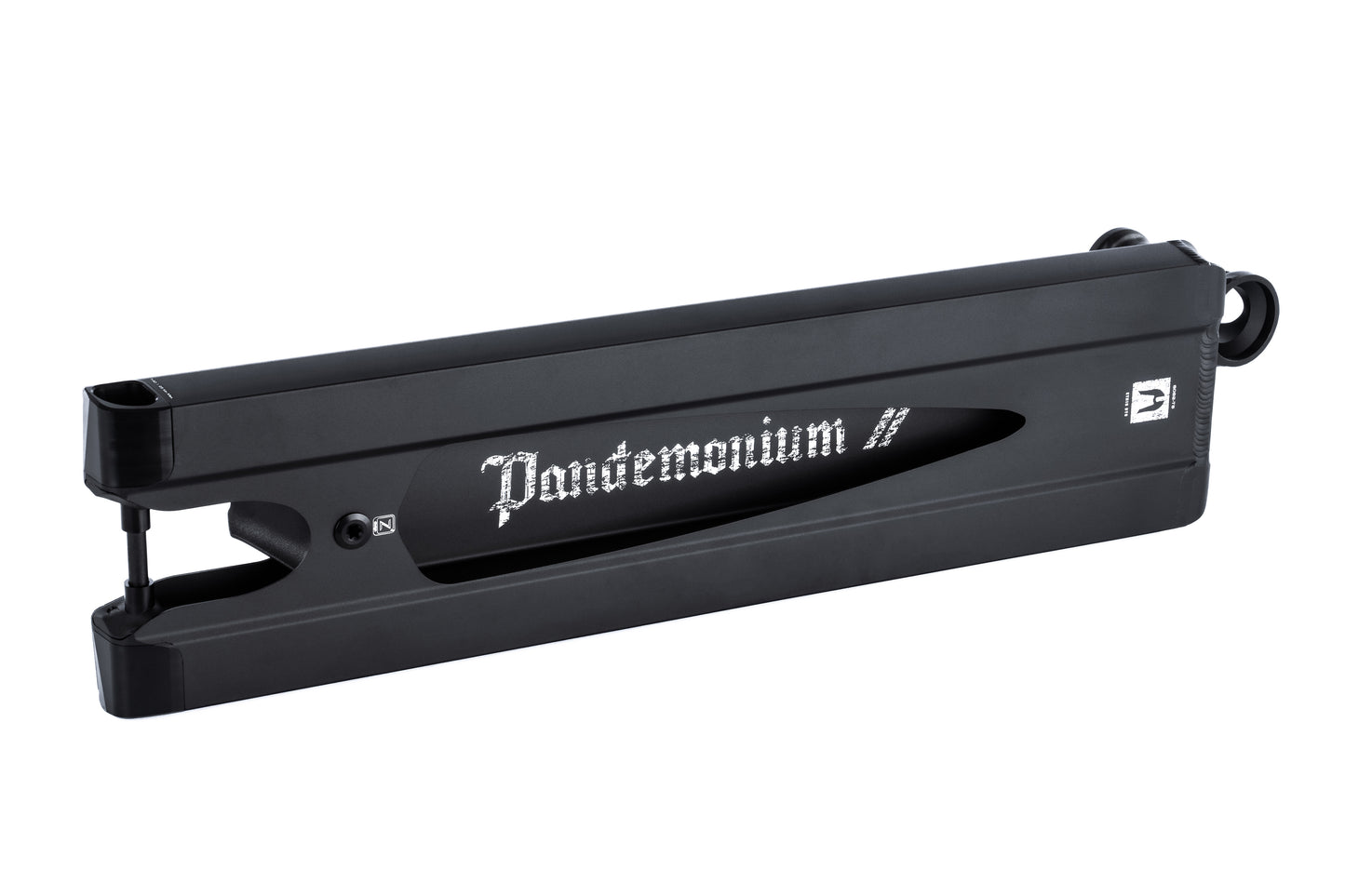 Ethic Pandemonium V2 Boxed Scooter Deck - Black 500mm x 140mm