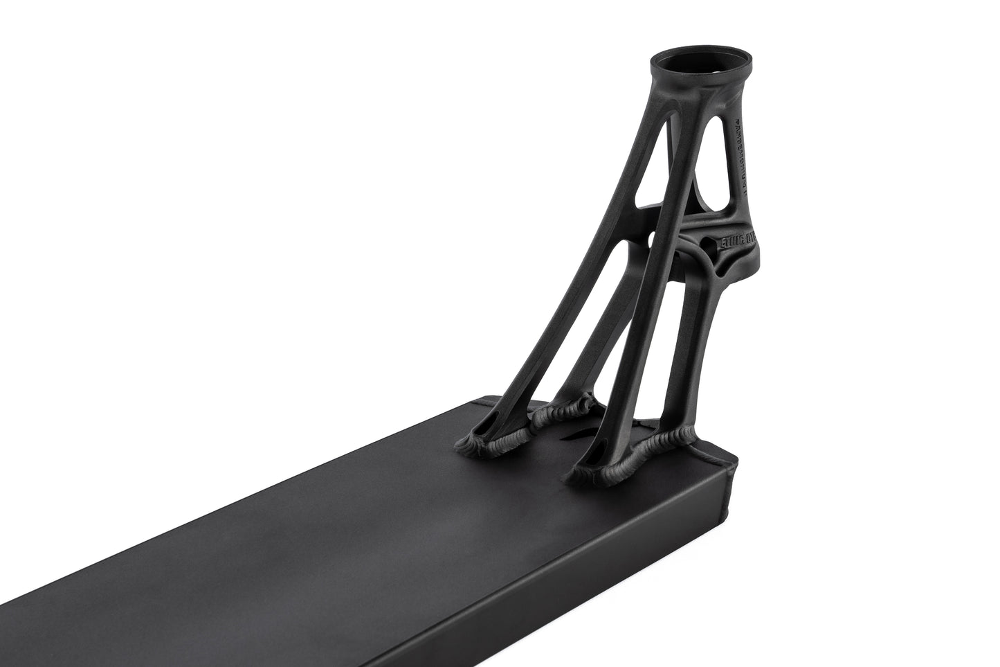 Ethic Pandemonium V2 Boxed Scooter Deck - Black 500mm x 140mm