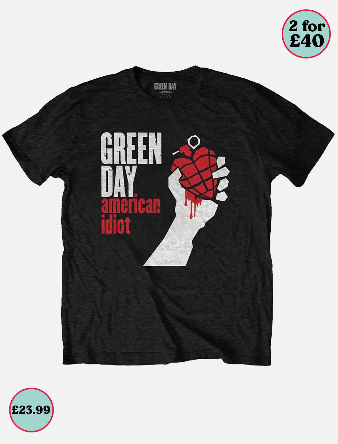 Green Day American Idiot l Black