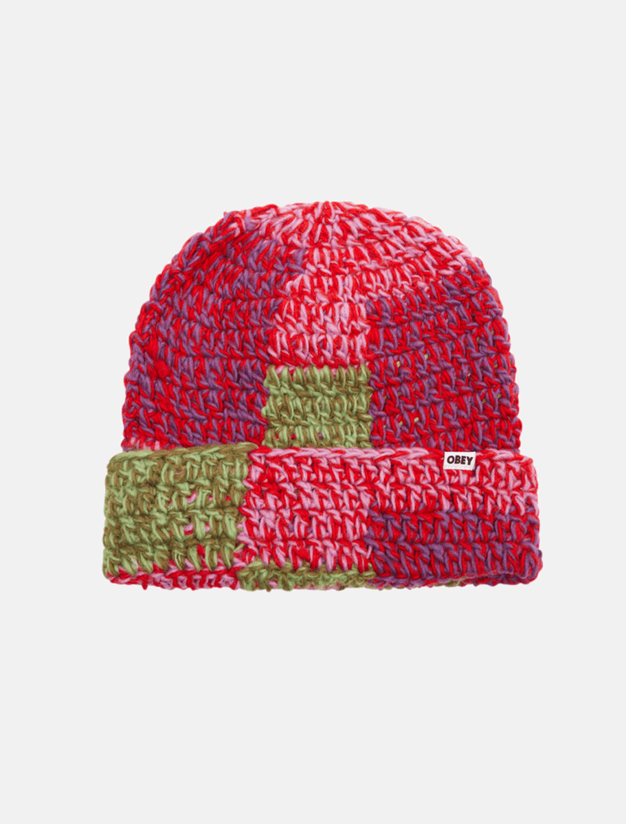 Obey Patchwork Rib Beanie