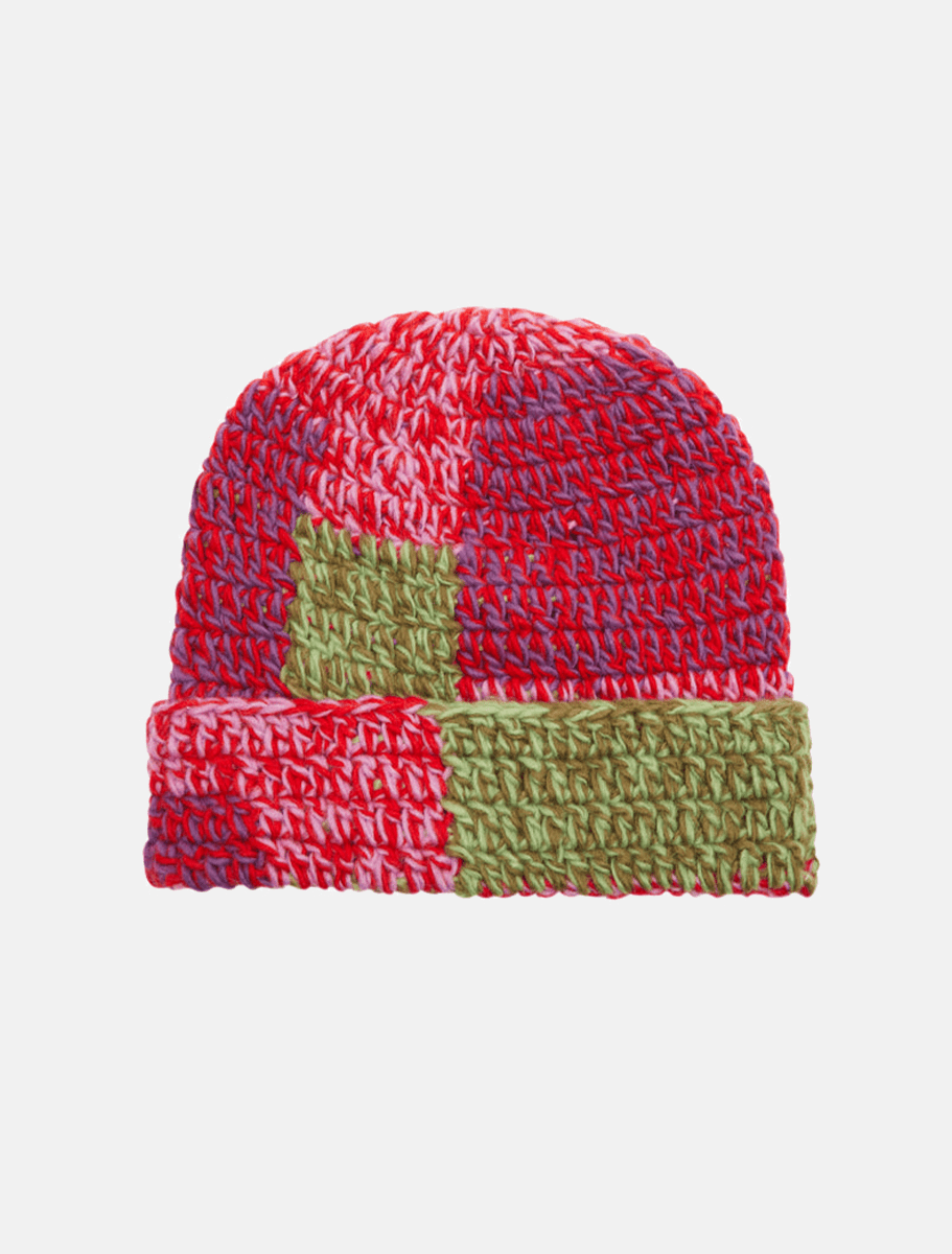 Obey Patchwork Rib Beanie