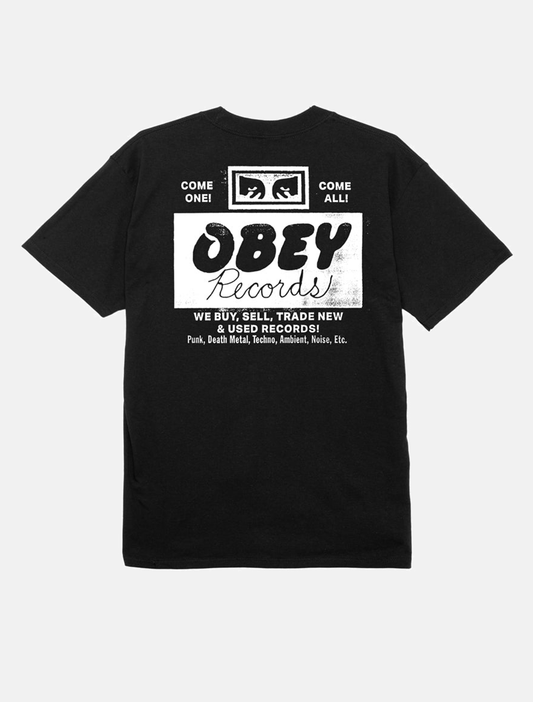 Obey Records Buy, Sell, Trade T-Shirt