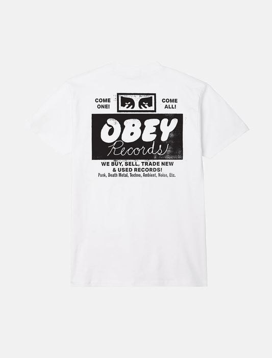 Obey Records Buy, Sell, Trade T-Shirt