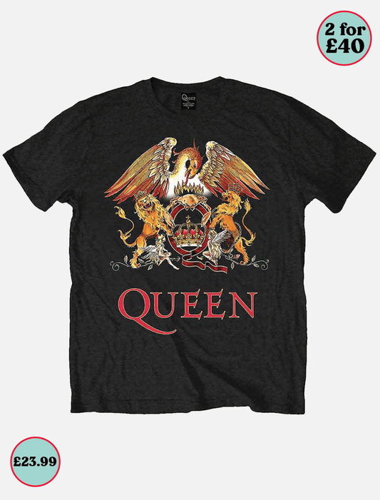 Queen Classic Crest l Black