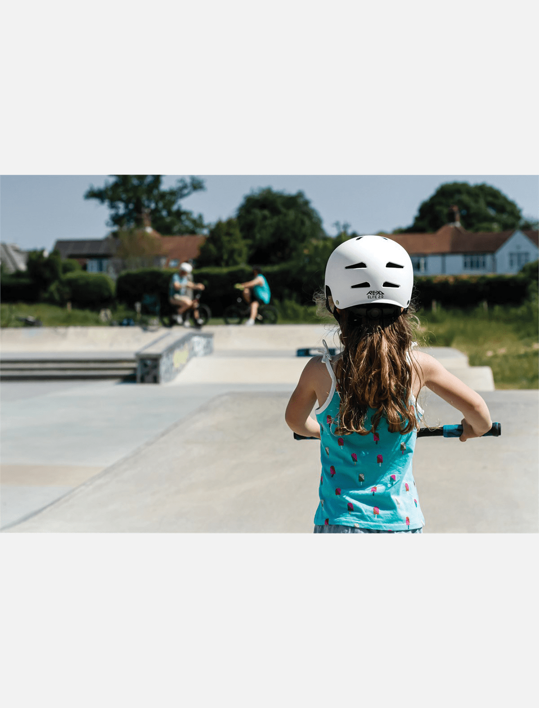 REKD Junior Elite 2.0 Helmet l White