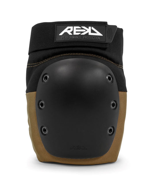 REKD Ramp Knee Pads - Black/Tan