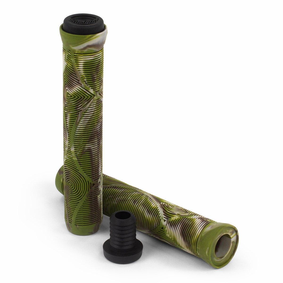 Slamm Team Swirl Scooter Grips - Jungle