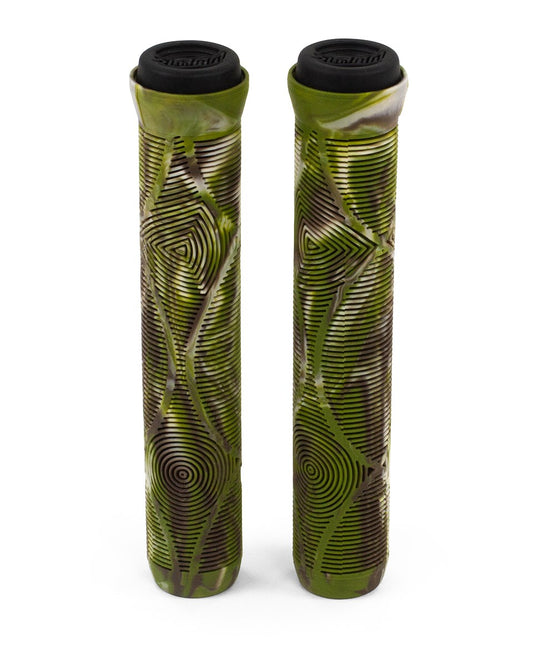 Slamm Team Swirl Scooter Grips - Jungle