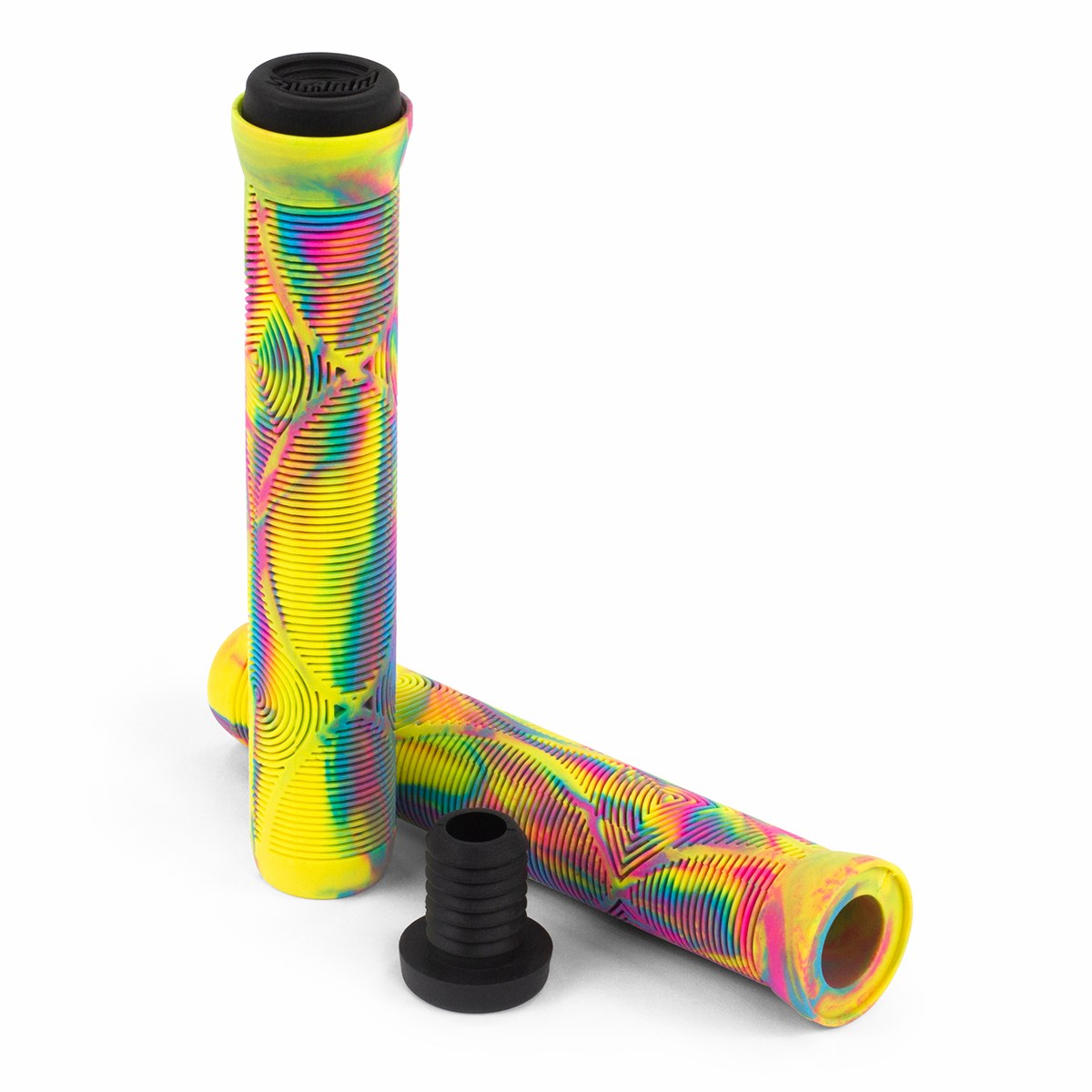 Slamm Team Swirl Scooter Grips - Tropical