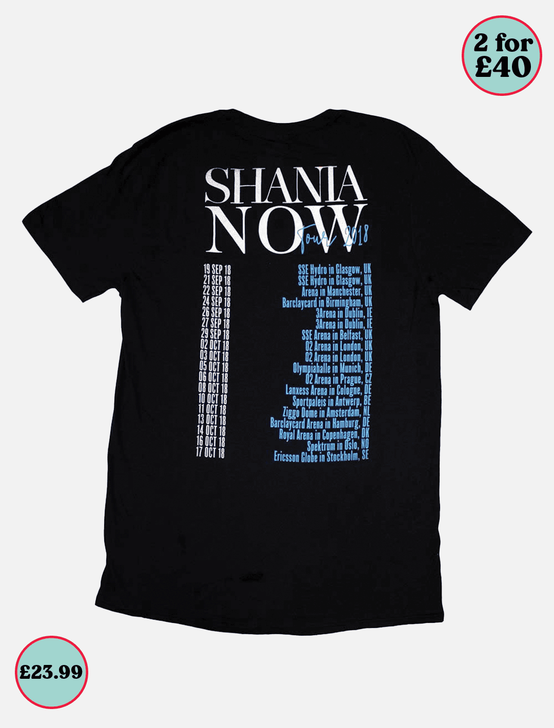 Shaina Twain Tour 2018 l Black