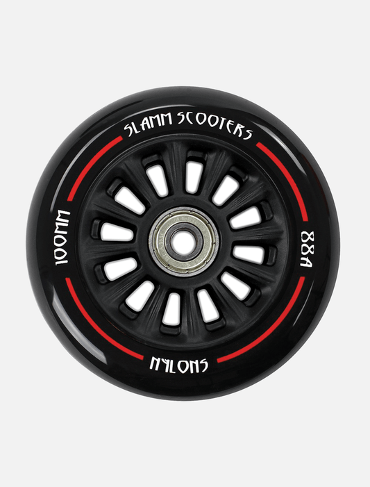 Slamm 100mm Nylon Core Wheel l Black