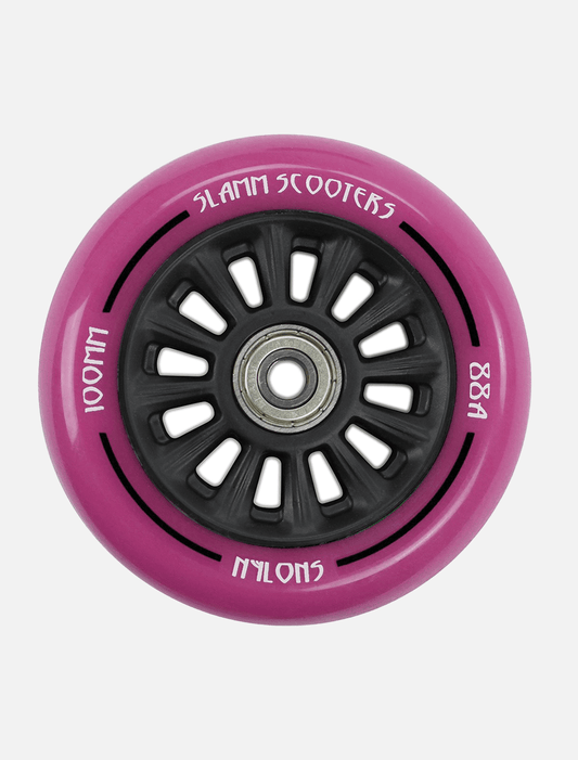 Slamm 100mm Nylon Core Wheel l Purple