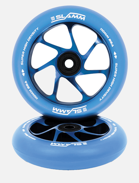 Slamm 110mm Team Wheel l Blue