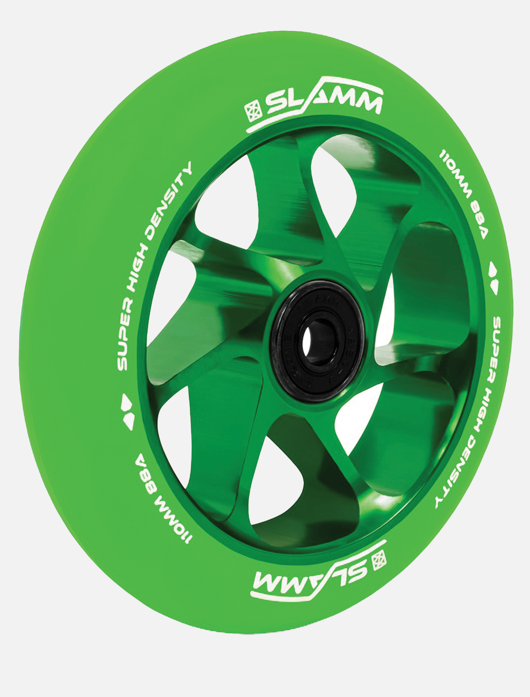 Slamm 110mm Team Wheel l Green