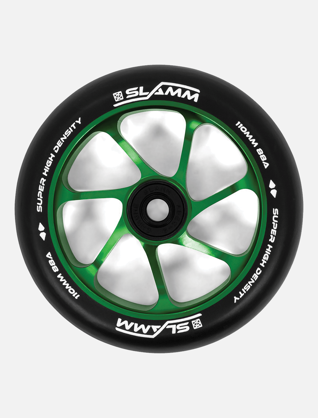 Slamm 110mm Team Wheel l Green