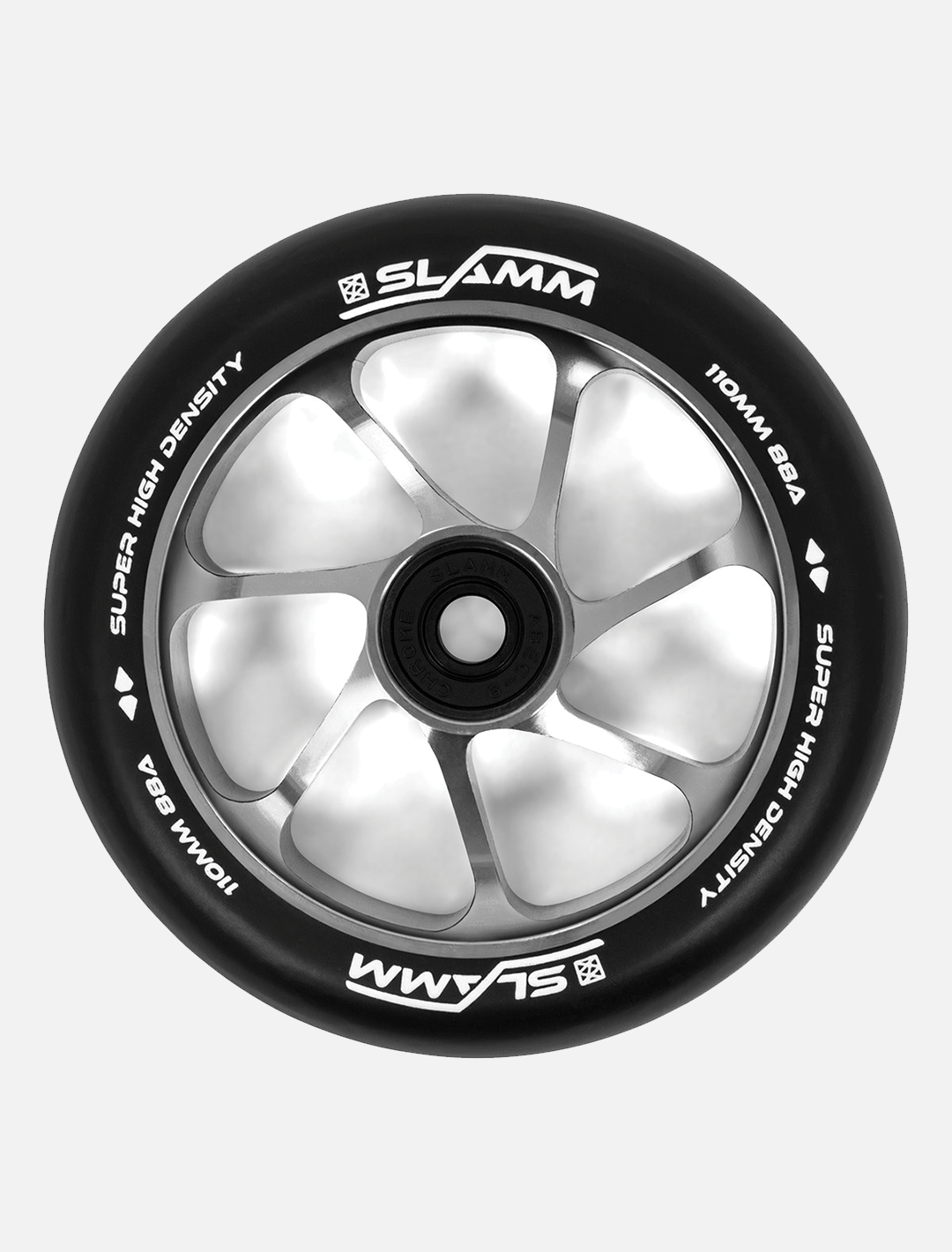 Slamm 110mm Team Wheel l Silver