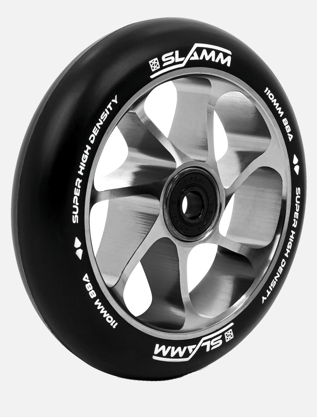 Slamm 110mm Team Wheel l Silver