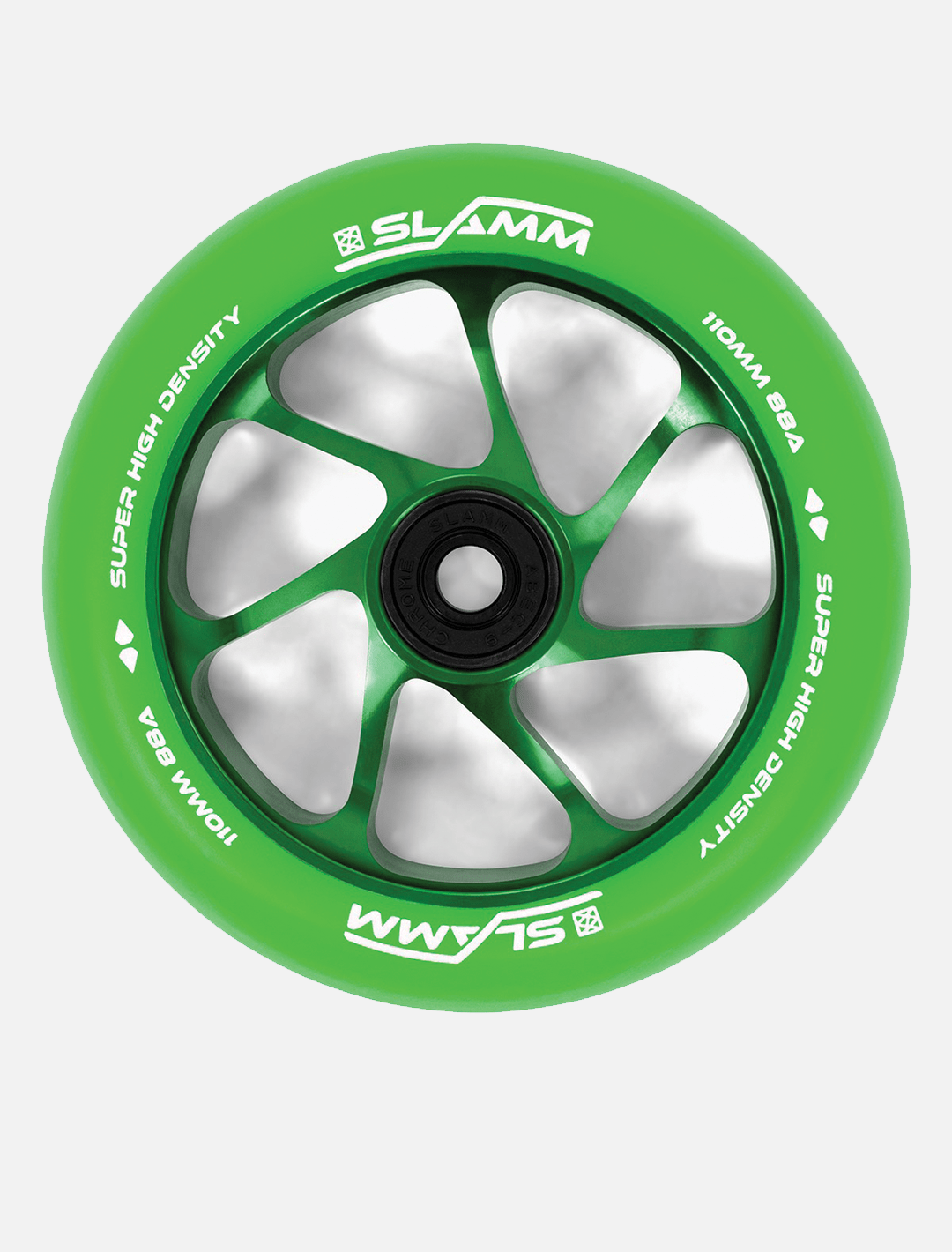 Slamm 110mm Team Wheel l Green