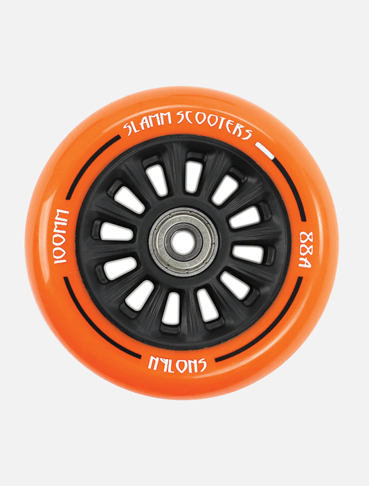 Slamm 100mm Nylon Core Wheel l Orange