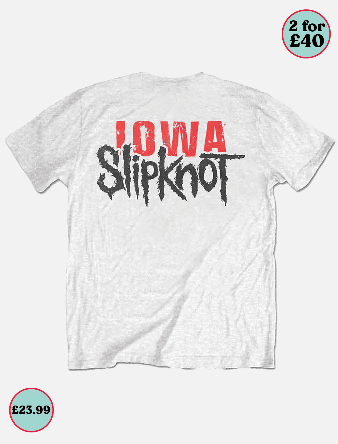 Slipknot Iowa Goat Shadow l White