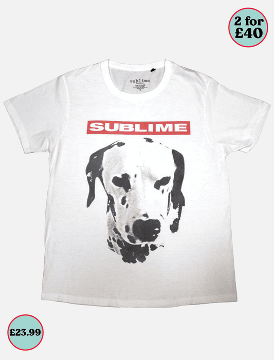 Sublime Dog Tee l White