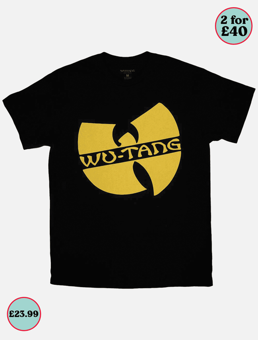 Wu Tang Clan Tour '23 Slanted Logo State of Mind l Black