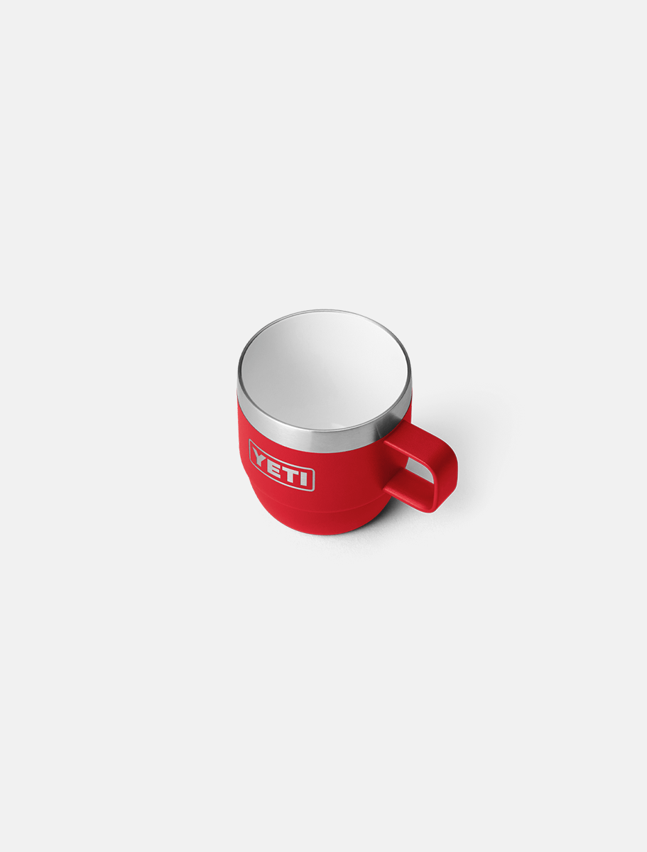 Yeti Espresso 6 Oz Stackable Mugs Rescue Red