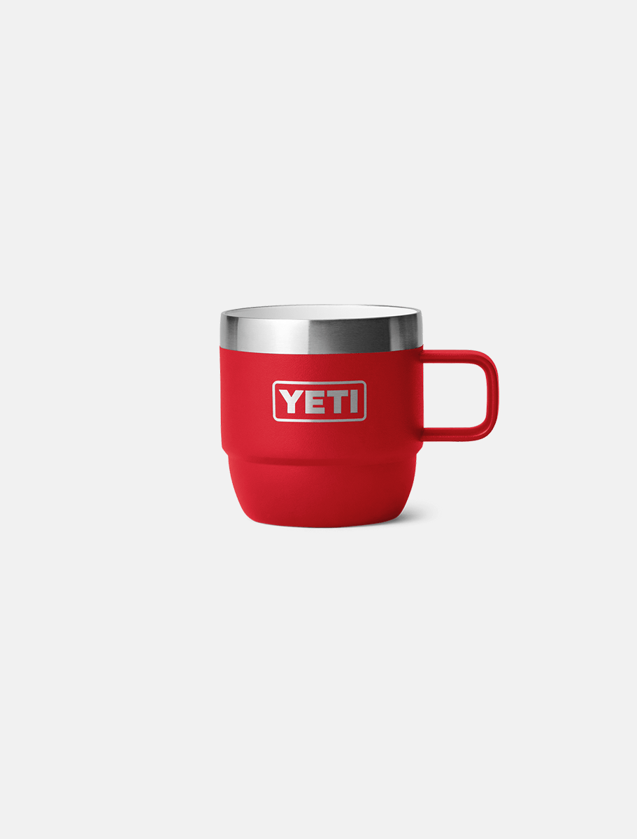 Yeti Espresso 6 Oz Stackable Mugs Rescue Red