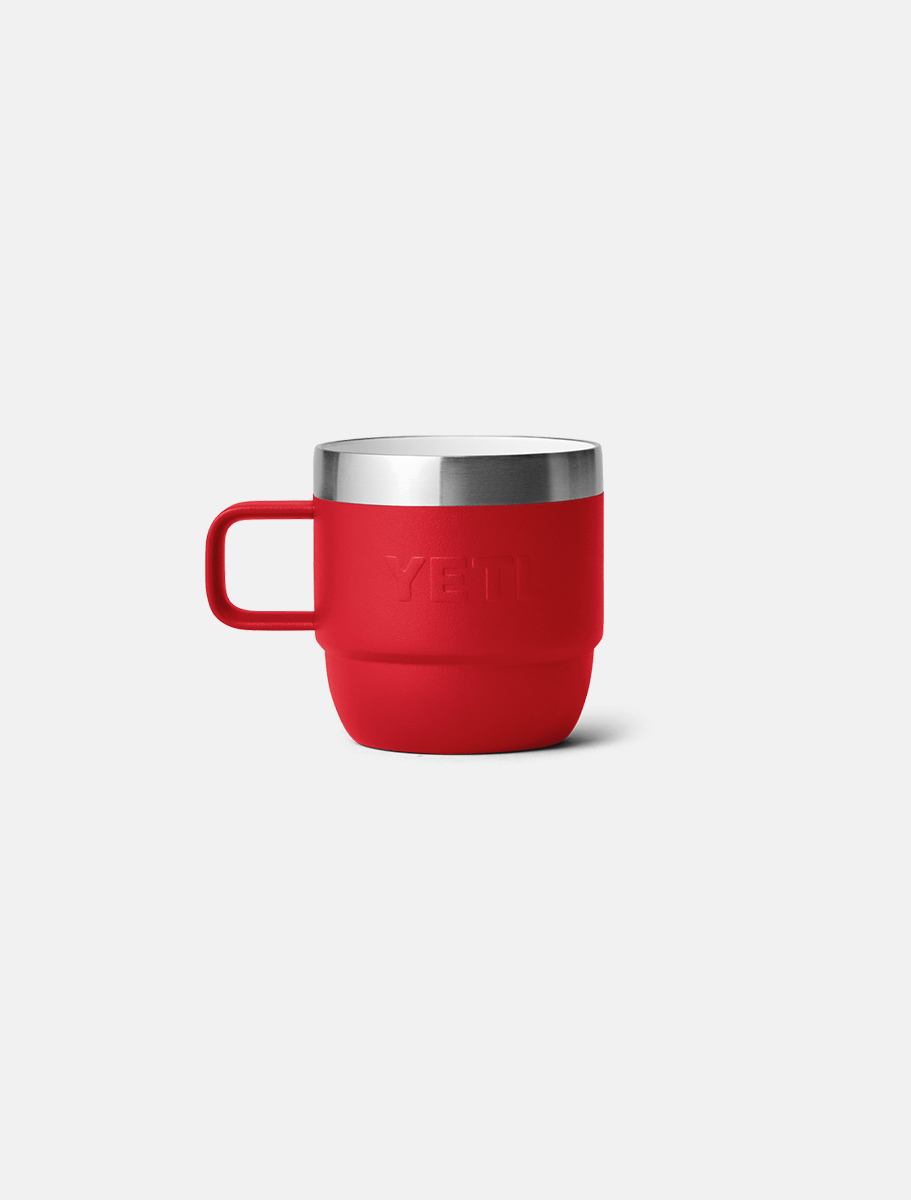 Yeti Espresso 6 Oz Stackable Mugs Rescue Red