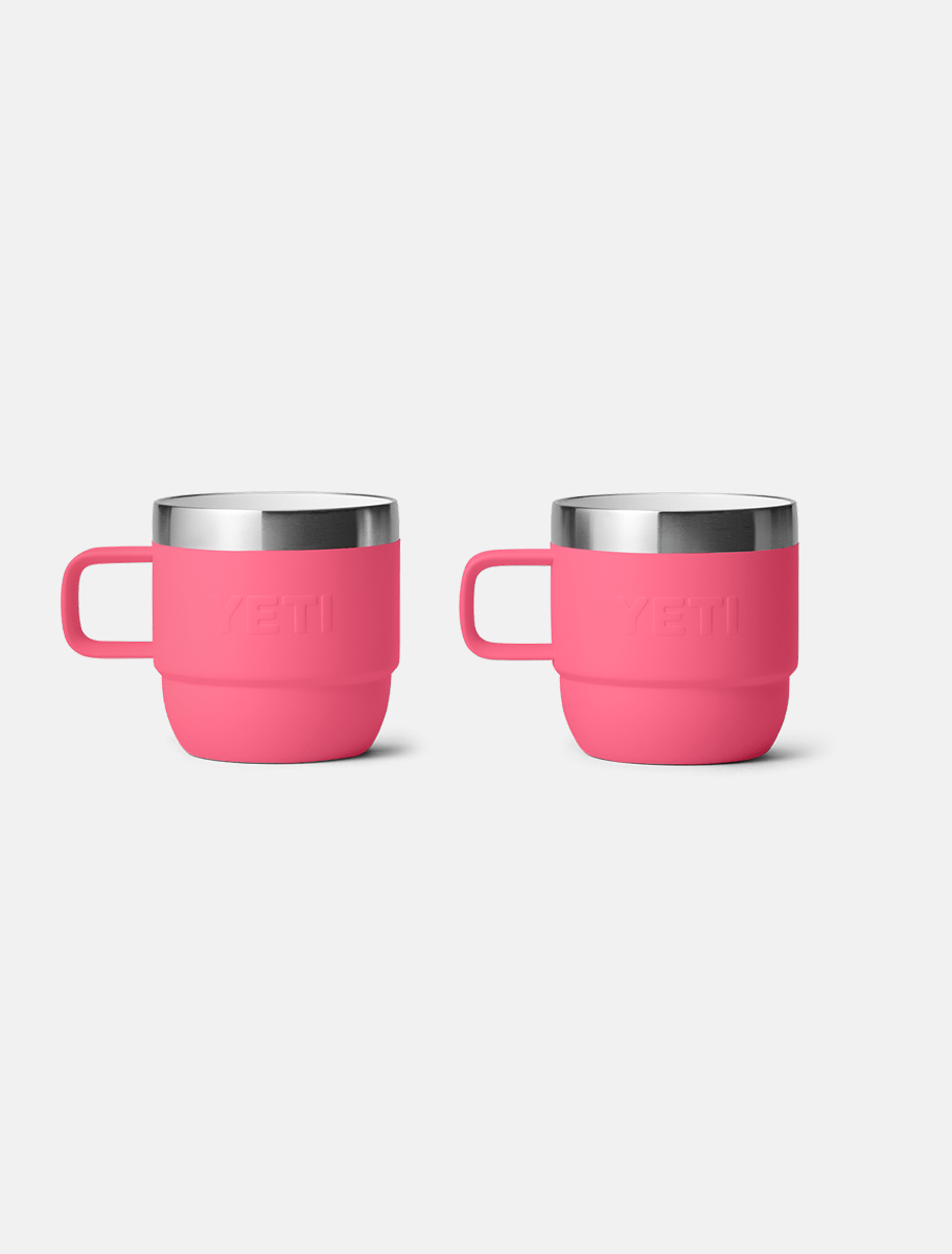 Yeti Espresso 6 Oz Stackable Mugs Tropical Pink